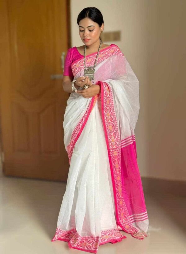 Pure cotton sari (P-808)