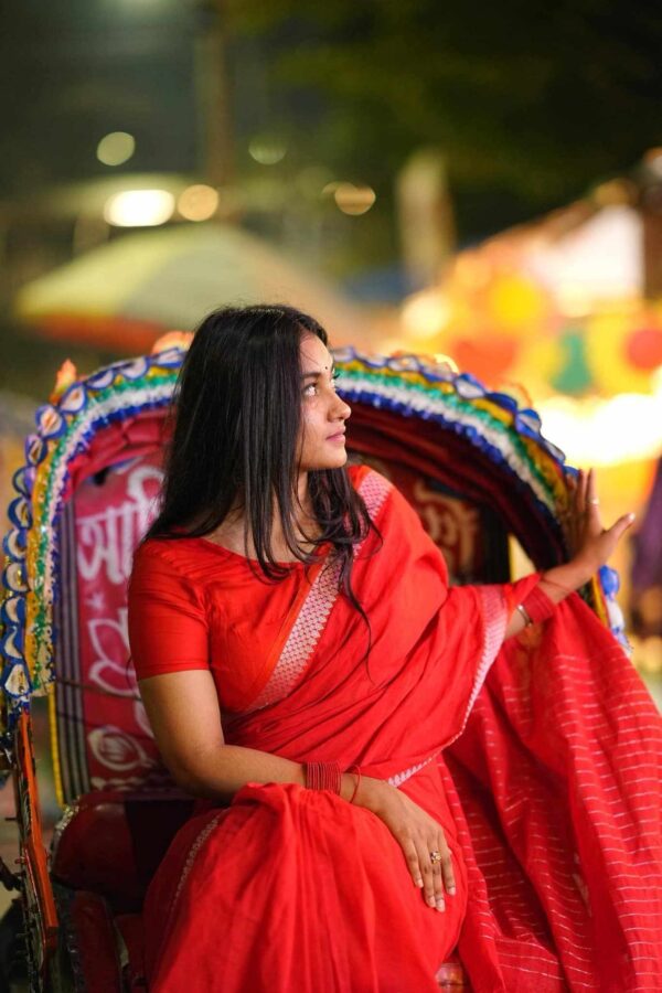 Pure cotton sari (P-850)