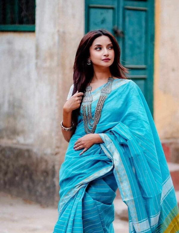 Pure Tangail Cotton Sari (P-806)