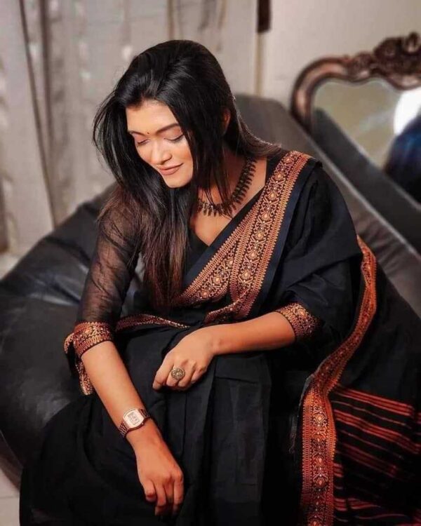 Pure Tangail Cotton Sari (P-818)