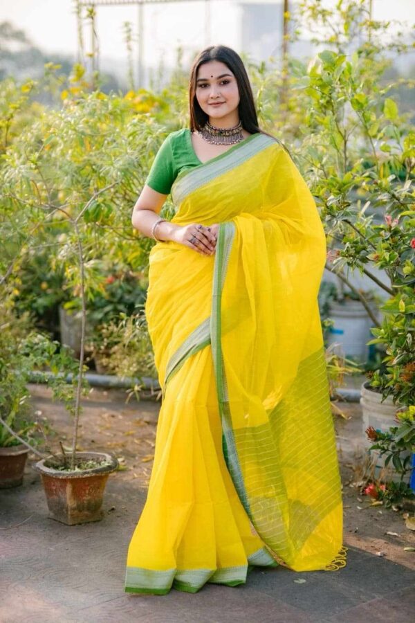 Pure Tangail Cotton Sari (P-822)