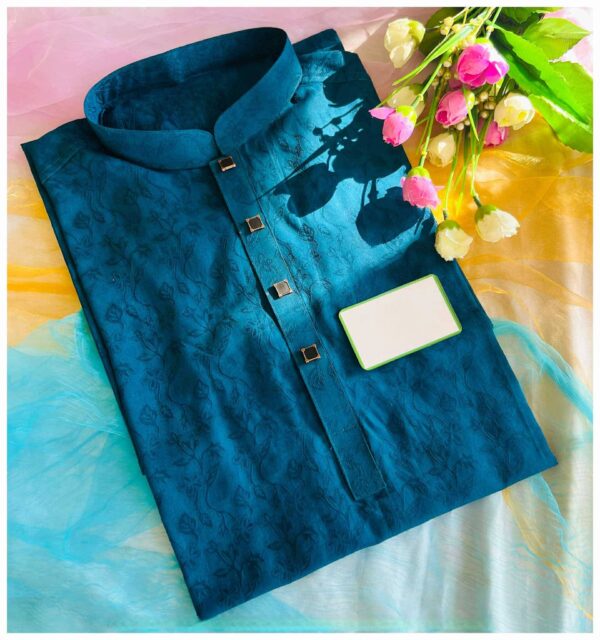 Aarong Premium Cotton Punjabi ( P-1014)