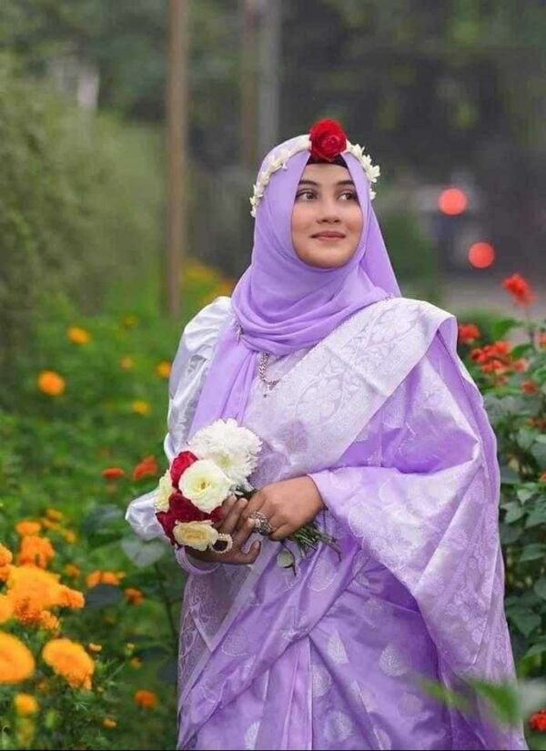 Soft Silk Katan Shari (P-1024)