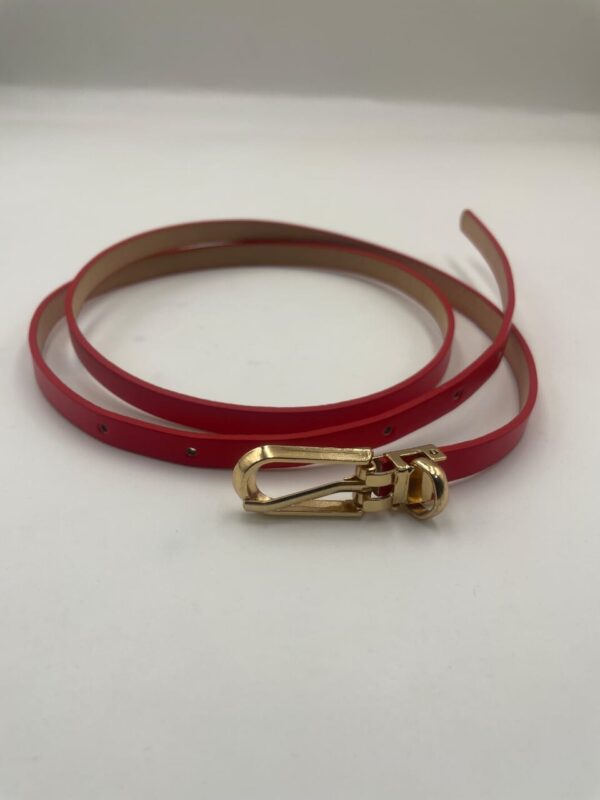 Women's Pu Leather Pin  Buckle Belt (P-951)