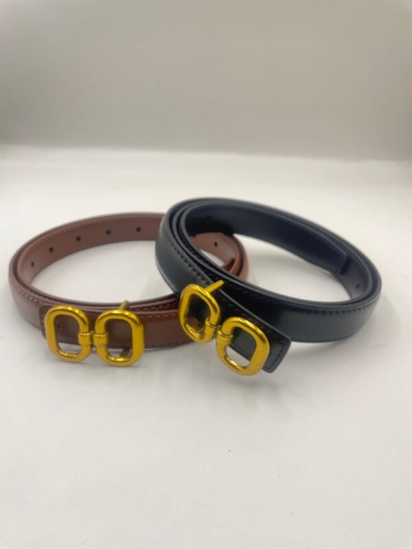 Women's Pu Leather Pin  Buckle Belt (P-950)