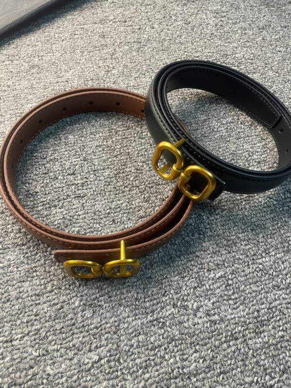 Women's Pu Leather Pin  Buckle Belt (P-950) - Image 2