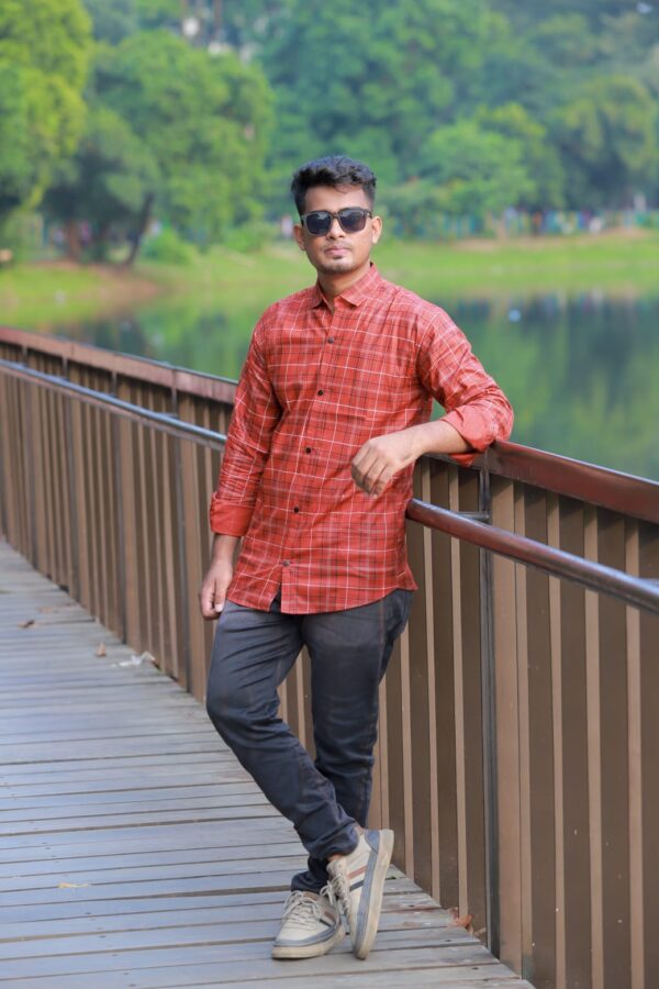 Exclusive Men's Full  Sleeve Shirt (P-936) - Image 2