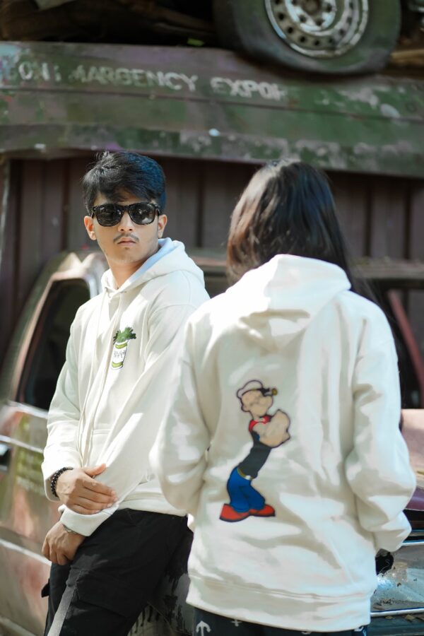 Preium Winter Hoodie Popeye  (P-981) - Image 2