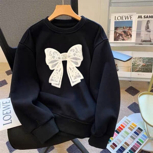 Preium Winter Sweatshirt Black  (P-959) - Image 2
