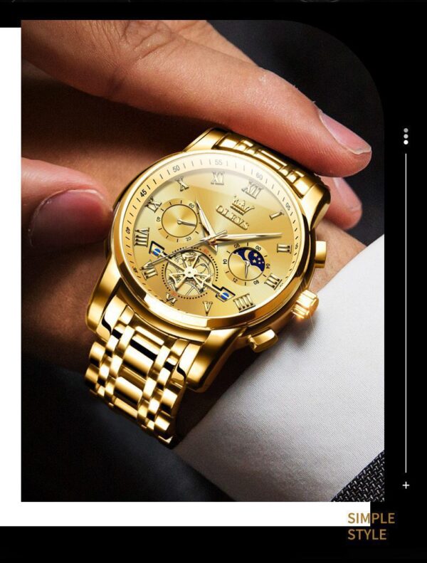 Luxury Businesses Chronograph  Watch -(Master Copy) (P-736) - Image 2