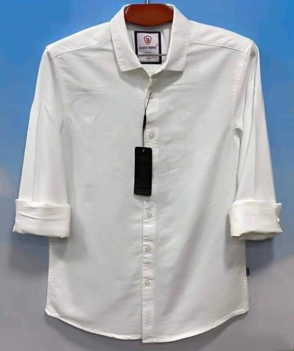Men's Long Sleeve Solid Shirt  (P-241l