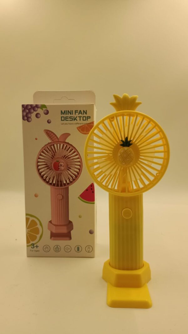 Mini Desk Top Rechergeable Fan (P-258) - Image 2