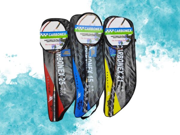 Yunex Carbonex 21 Badminton Racket with String Copy (P-1029)