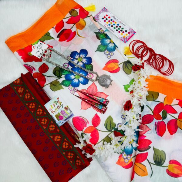 Digital Print Saree Combo 02 (P-1048)