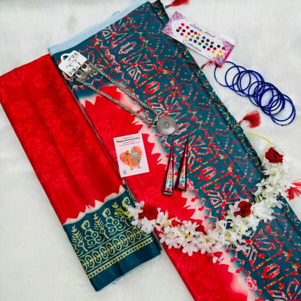 Digital Print saree combo (P-1046)