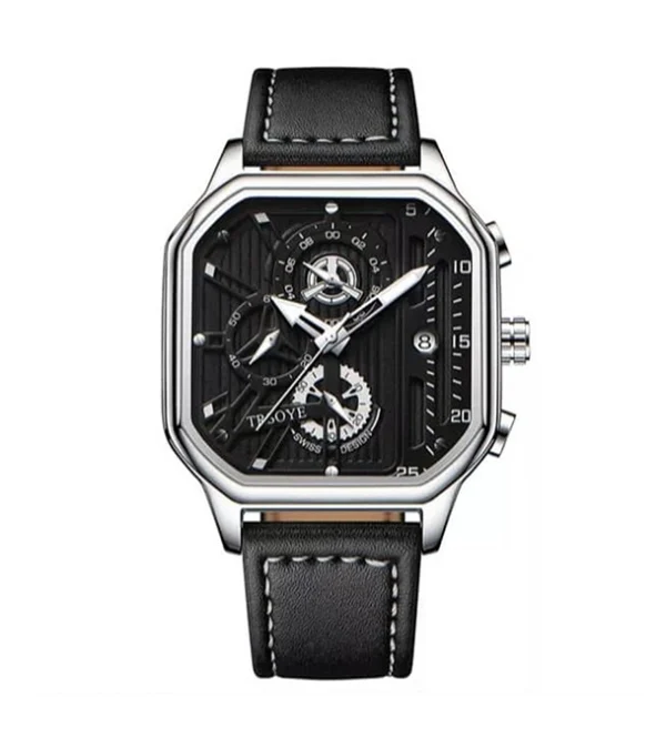 Luxury leather belt fashionable wrist-watch for men-(Master Copy) (P-738)