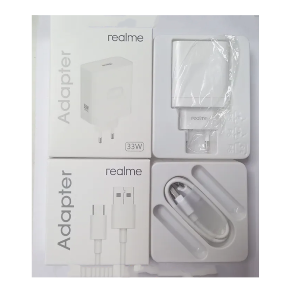 Realme 33W Fast Charger USB Type C (P-296) - Image 2