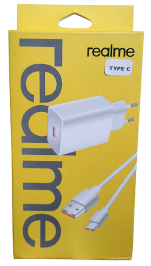 Realme 33W Fast Charger USB Type C (P-296)