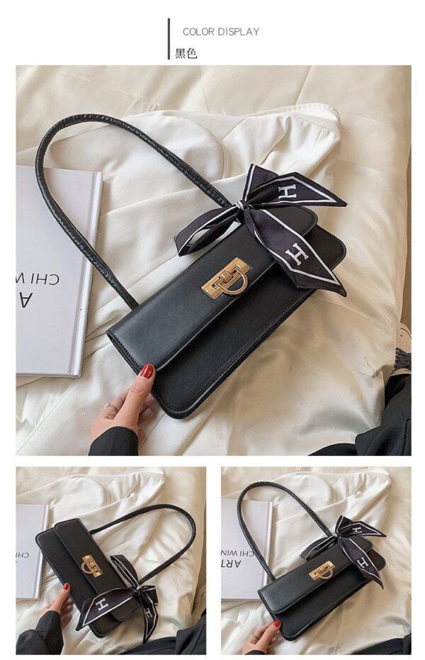 Shoulder Baguette Bag N287 (P-1109) - Image 2