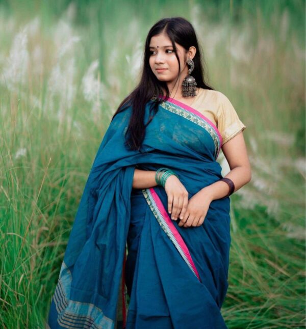 Aarong Cotton Sari A10 (P-1104) - Image 2