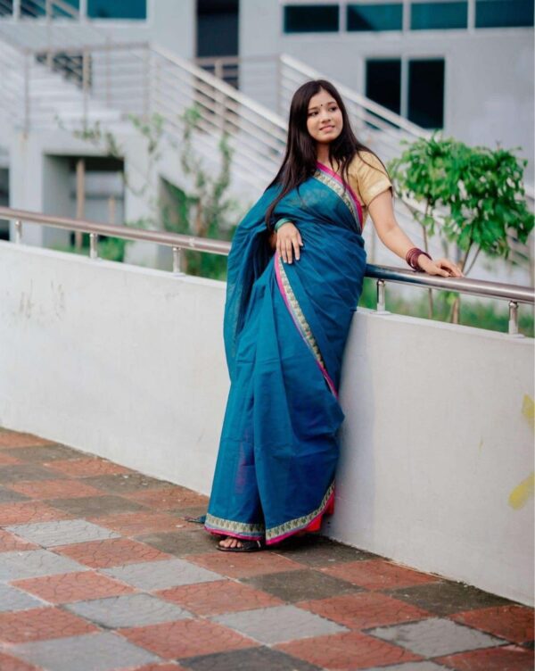 Aarong Cotton Sari A10 (P-1104)